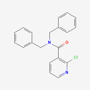 N,N-dibenzyl-2-chloropyridine-3-carboxamide