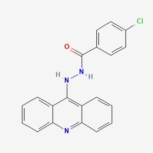 N'-acridin-9-yl-4-chlorobenzohydrazide