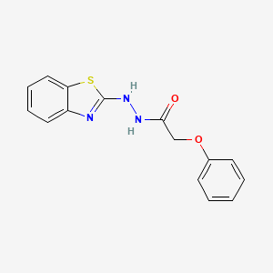 N'-(1,3-benzothiazol-2-yl)-2-phenoxyacetohydrazide