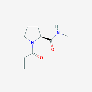 B115872 (S)-1-Acryloyl-N-methylpyrrolidine-2-carboxamide CAS No. 155540-08-2