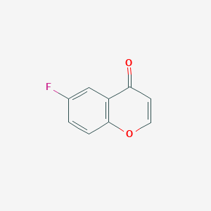 molecular formula C9H5FO2 B011588 6-氟色酮 CAS No. 105300-38-7
