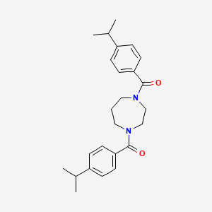 1,4-Bis(4-isopropylbenzoyl)-1,4-diazepane