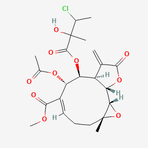 molecular formula C23H29ClO10 B1158845 氯醇 CAS No. 38230-99-8
