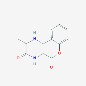 molecular formula C12H10N2O3 B11588529 3-Methyl-3,4-dihydro-1H-9-oxa-1,4-diaza-phenanthrene-2,10-dione 