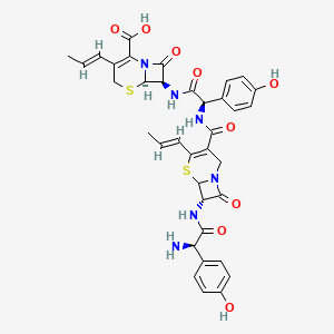 molecular formula C₃₆H₃₆N₆O₉S₂ B1158866 Cefprozil Dimer 