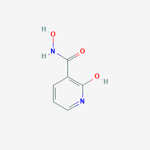 molecular formula C6H6N2O3 B115897 N,2-dihydroxypyridine-3-carboxamide CAS No. 153336-75-5