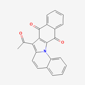 7-Acetylbenzo[5,6]indolo[1,2-a]quinoline-8,13-dione