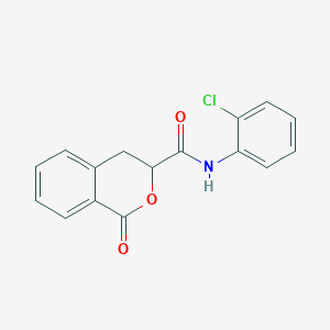 N-(2-chlorophenyl)-1-oxo-3,4-dihydro-1H-isochromene-3-carboxamide