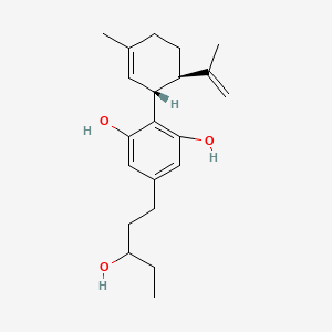 molecular formula C₂₁H₃₀O₃ B1158982 3''-Hydroxycannabidiol 