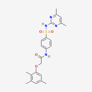 N-{4-[(4,6-dimethylpyrimidin-2-yl)sulfamoyl]phenyl}-2-(2,3,5-trimethylphenoxy)acetamide