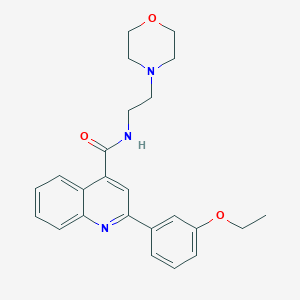 2-(3-ethoxyphenyl)-N-[2-(morpholin-4-yl)ethyl]quinoline-4-carboxamide