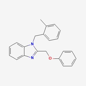 1-(2-methylbenzyl)-2-(phenoxymethyl)-1H-benzimidazole