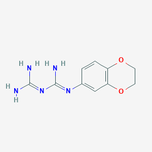 N-2,3-dihydro-1,4-benzodioxin-6-ylimidodicarbonimidic diamide