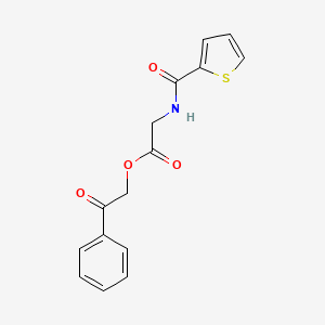 phenacyl 2-(thiophene-2-carbonylamino)acetate