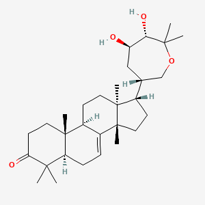 molecular formula C30H48O4 B1159159 Hispidone CAS No. 73891-72-2
