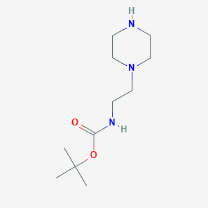 molecular formula C11H23N3O2 B115916 1-(2-N-Boc-氨基乙基)哌嗪 CAS No. 140447-78-5