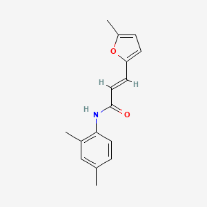 (2E)-N-(2,4-dimethylphenyl)-3-(5-methylfuran-2-yl)prop-2-enamide