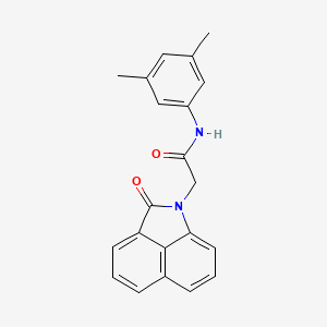 N-(3,5-dimethylphenyl)-2-(2-oxobenzo[cd]indol-1(2H)-yl)acetamide