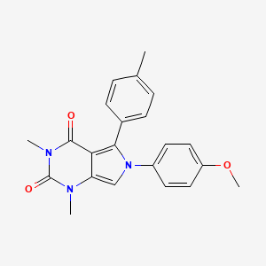 6-(4-methoxyphenyl)-1,3-dimethyl-5-(4-methylphenyl)-1H-pyrrolo[3,4-d]pyrimidine-2,4(3H,6H)-dione