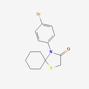 4-(4-Bromophenyl)-1-thia-4-azaspiro[4.5]decan-3-one