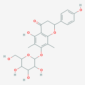 molecular formula C23H26O10 B1159313 Cyrtopterin CAS No. 885044-12-2