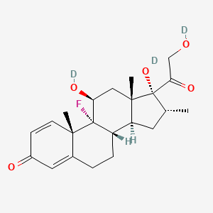molecular formula C₂₂H₂₆D₃FO₅ B1159330 Dexamethasone-d3 