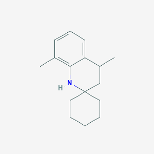 4',8'-dimethyl-3',4'-dihydro-1'H-spiro[cyclohexane-1,2'-quinoline]