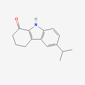 6-(propan-2-yl)-2,3,4,9-tetrahydro-1H-carbazol-1-one