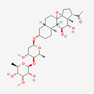 molecular formula C35H56O12 B1159353 强韧苷 A CAS No. 920502-42-7