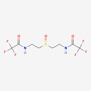 2,2,2-trifluoro-N-[2-({2-[(trifluoroacetyl)amino]ethyl}sulfinyl)ethyl]acetamide