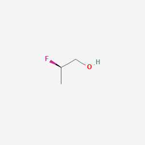molecular formula C3H7FO B115939 (2R)-2-Fluoropropan-1-ol CAS No. 143109-97-1