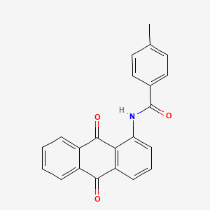 N-(9,10-dioxo-9,10-dihydroanthracen-1-yl)-4-methylbenzamide