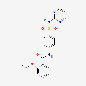 2-ethoxy-N-[4-(pyrimidin-2-ylsulfamoyl)phenyl]benzamide