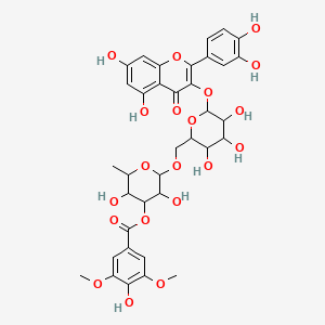 molecular formula C36H38O20 B1159534 异糖苷 CAS No. 852638-61-0
