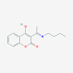 molecular formula C15H17NO3 B11595495 Myosin inhibitor 