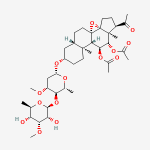 molecular formula C39H60O14 B1159564 Marsdenoside F CAS No. 858360-61-9