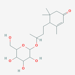 molecular formula C19H32O7 B1159586 Byzantionoside B CAS No. 189109-45-3