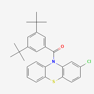 2-chloro-10-(3,5-di-tert-butylbenzoyl)-10H-phenothiazine