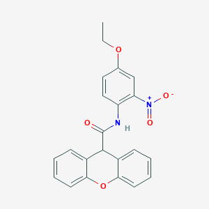 N-(4-ethoxy-2-nitrophenyl)-9H-xanthene-9-carboxamide