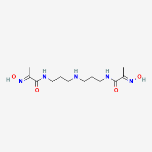 (2E,2'E)-N,N'-(iminodipropane-3,1-diyl)bis[2-(hydroxyimino)propanamide]