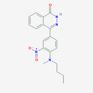 4-{4-[butyl(methyl)amino]-3-nitrophenyl}phthalazin-1(2H)-one