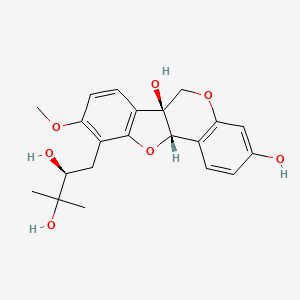 molecular formula C21H24O7 B1159813 Orientanol A CAS No. 190381-82-9