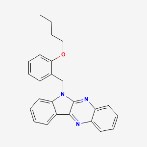 6-(2-butoxybenzyl)-6H-indolo[2,3-b]quinoxaline