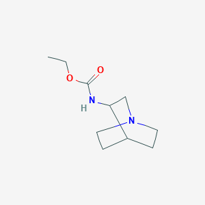 B011599 3-Quinuclidinecarbamic acid, ethyl ester CAS No. 102280-69-3