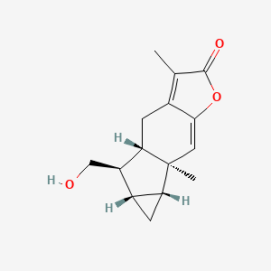molecular formula C15H18O3 B1159937 Shizukanolide C CAS No. 78749-47-0