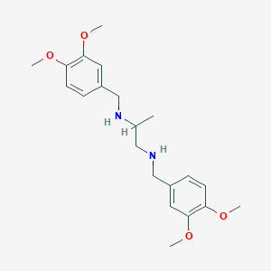 N,N'-bis(3,4-dimethoxybenzyl)propane-1,2-diamine