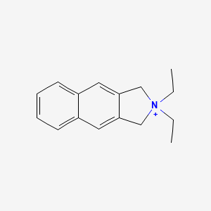 2,2-Diethyl-2,3-dihydro-1H-benzo[f]isoindolium