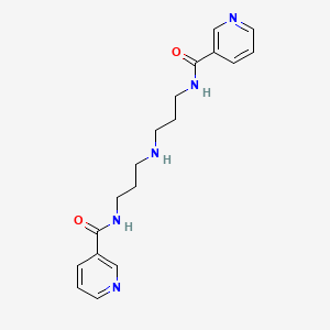 N,N'-(iminodipropane-3,1-diyl)dipyridine-3-carboxamide