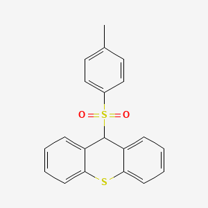 molecular formula C20H16O2S2 B11600702 4-methylphenyl 9H-thioxanthen-9-yl sulfone 