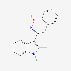 1-(1,2-Dimethyl-1H-indol-3-yl)-2-phenyl-ethanone oxime